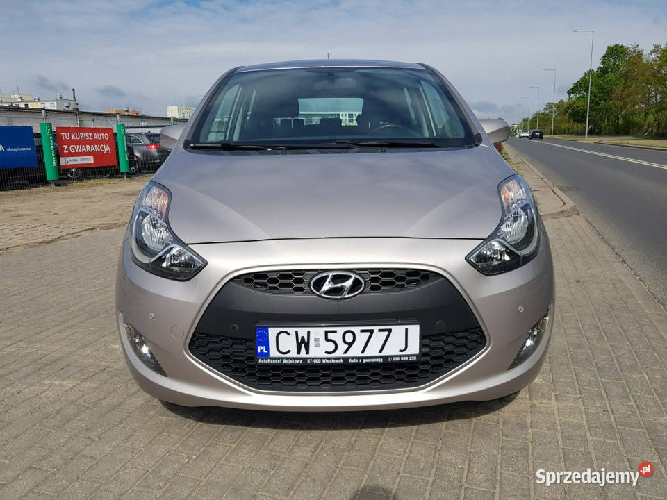 Hyundai ix20 16 Benzyna Klimatronik Zarejestrowany w Polsce Włocławek