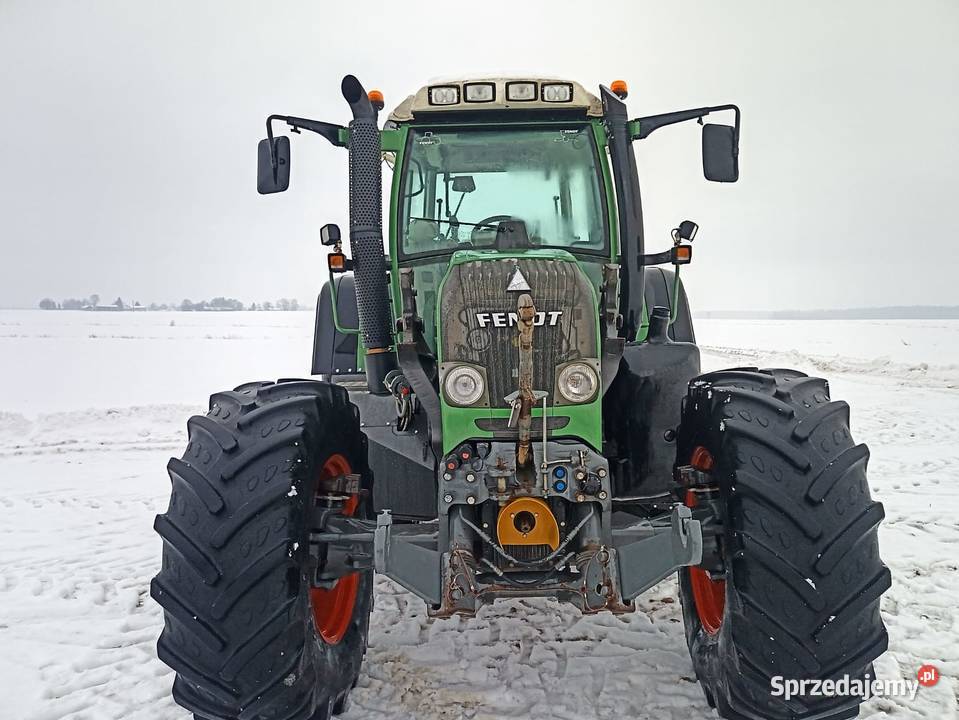 Fendt 714 Vario TMS Com 3 2009 Tuz Wom Adaptacja lubelskie Niedrzwica Duża