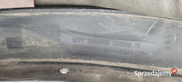 BMW X1 E84 0915 LISTWA BLOTNIKA LEWY PRZOD