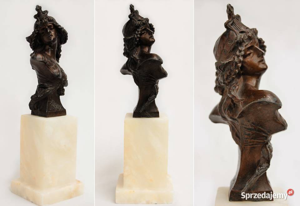Salome rzeźba stylizowana na brąz marmur Francja Lublin