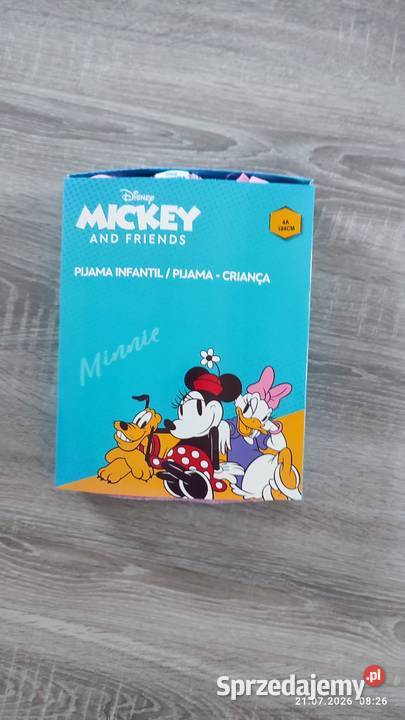 Nowa piżama dziewczęca Mickey rozmiar 104 Białystok