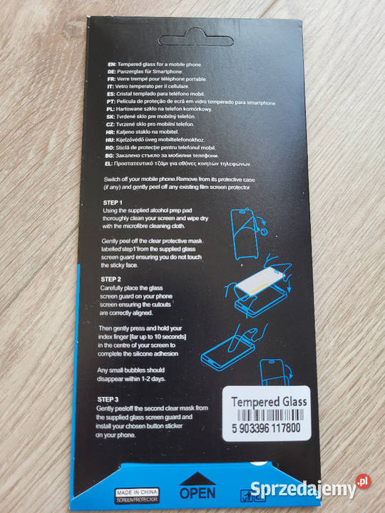 Szkło Hartowane 9H do Samsung Galaxy A22 4G 1 Folie ochronne na LCD