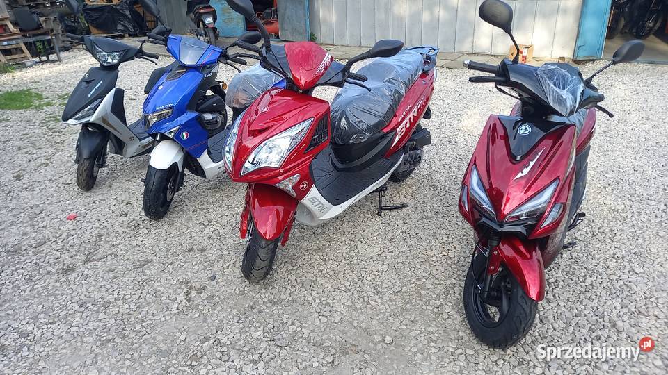 Skuter active 50 barton motorower Rok produkcji 2024 Jasło