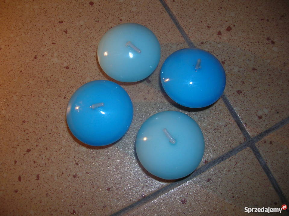 Świeczki pływające 45 świeca barwiona lakier