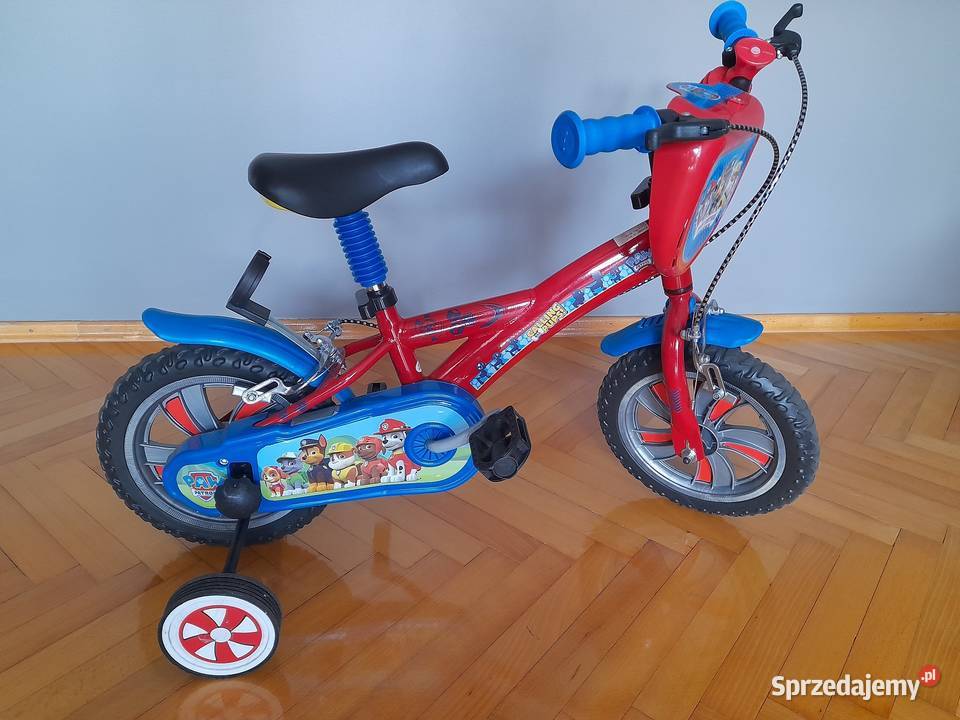 Sprzedam rowerek dziecięcy Psi Patrol z kółkami Rowerki Łuków