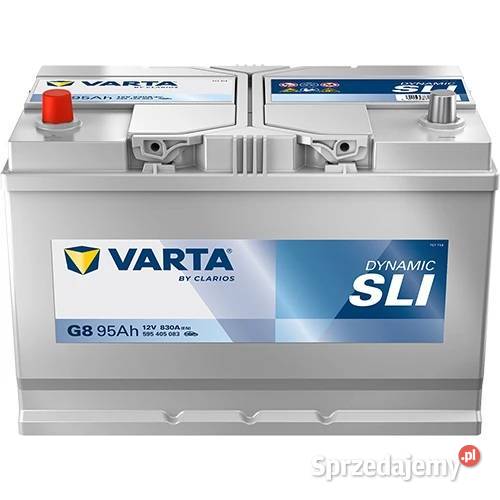 Akumulator 95Ah 830A VARTA Blue Dynamic G8 L osobowe lubuskie Gorzów Wielkopolski sprzedam