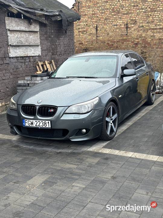 Bmw E60 530i M54b30 benzyna gaz butla 10 lat Zarejestrowany w Polsce Seria 5 Słońsk
