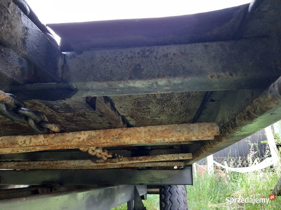 Rozrzutnik obornika 25 t jednoosiowy Bucze sprzedam