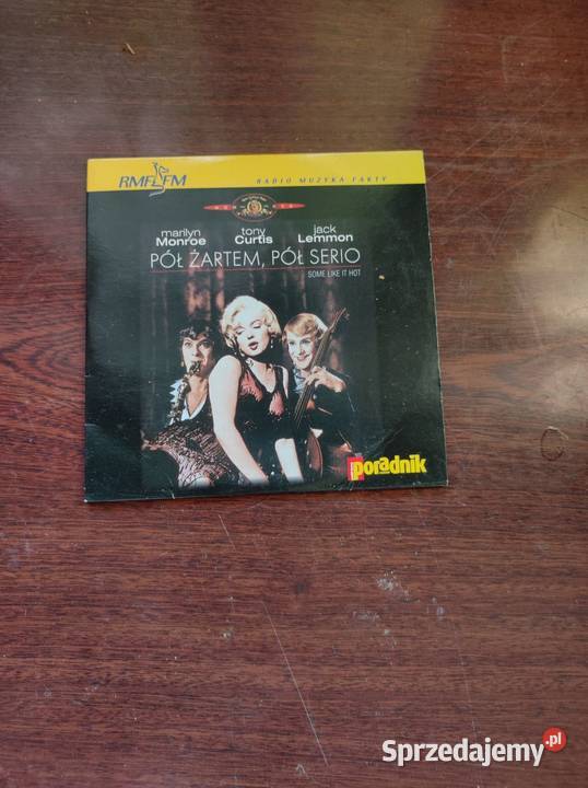 Pół żartem pół serio płyta DVD film Marilyn Kielce