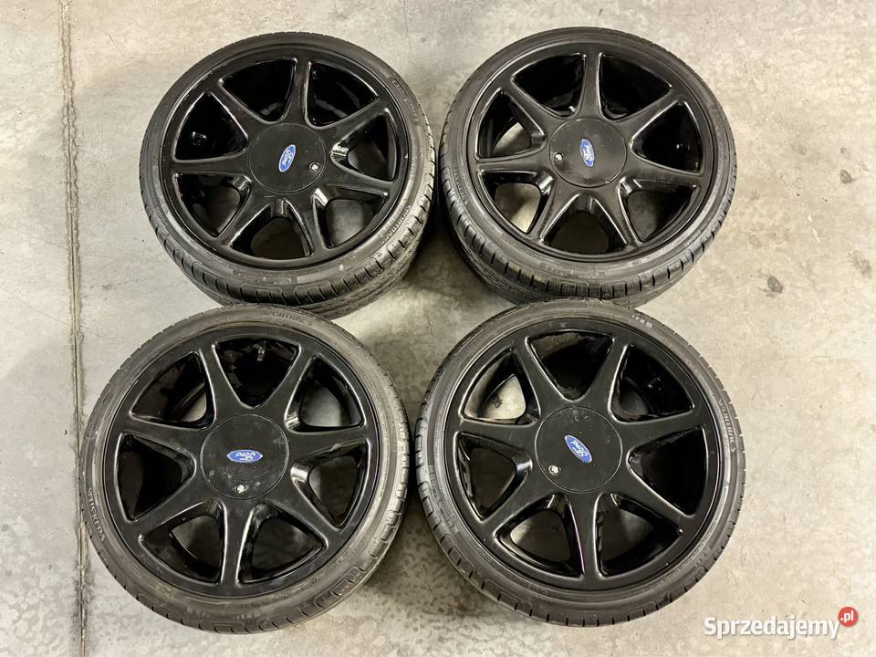 Felgi alu 17 4x108 75 et38 z oponami sporo mięsa Średnica 17" Wrocław