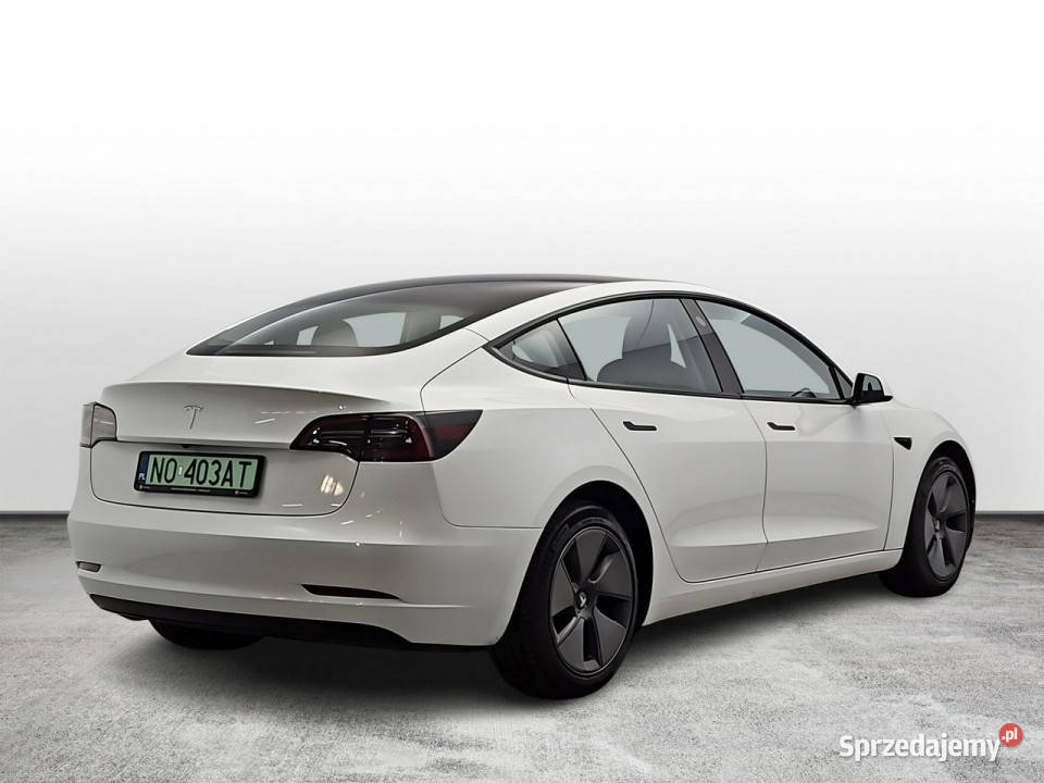 Tesla Model 3 3 Standard Range Plus Z Polskiego biały Model 3 Warszawa