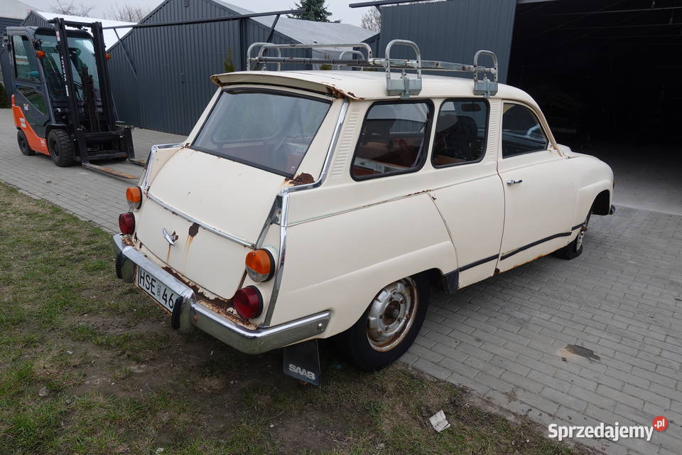 Saab 95 L Kombi 7osobowy projekt do renowacji Zgierz