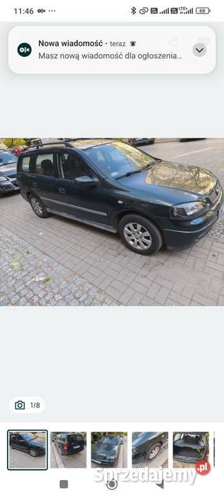 Opel Astra G 16 benzyna stan klima Wrocław