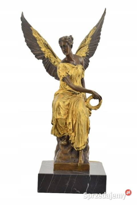 Anielica Victoria Figura Rzeźba z Brązu Kraków sprzedam