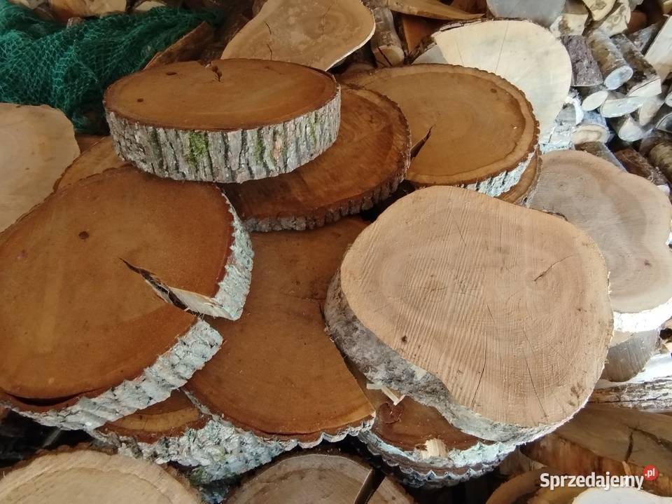 Sezamowe plastry dębu na stolik Wodziany