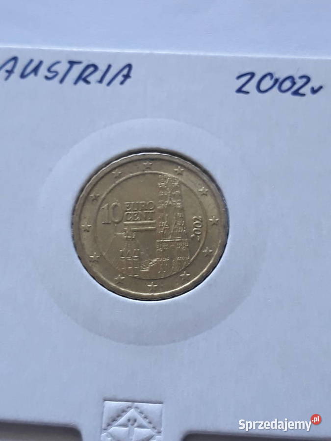 10 Eurocentów Austria 2002 r Konin