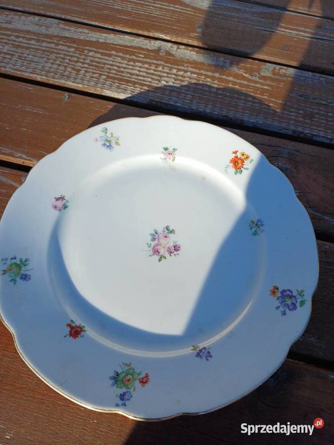 Talerz deserowy Meissen z 19231929 Lubań