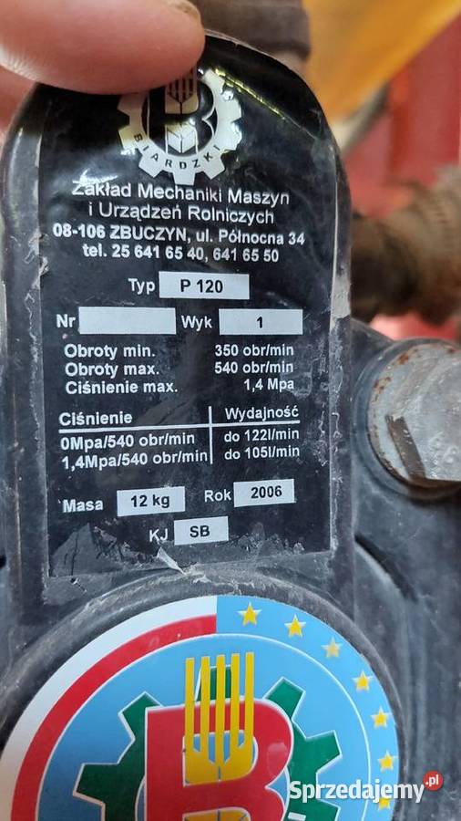 Opryskiwacz RENAL Zbuczyn Wodzisław