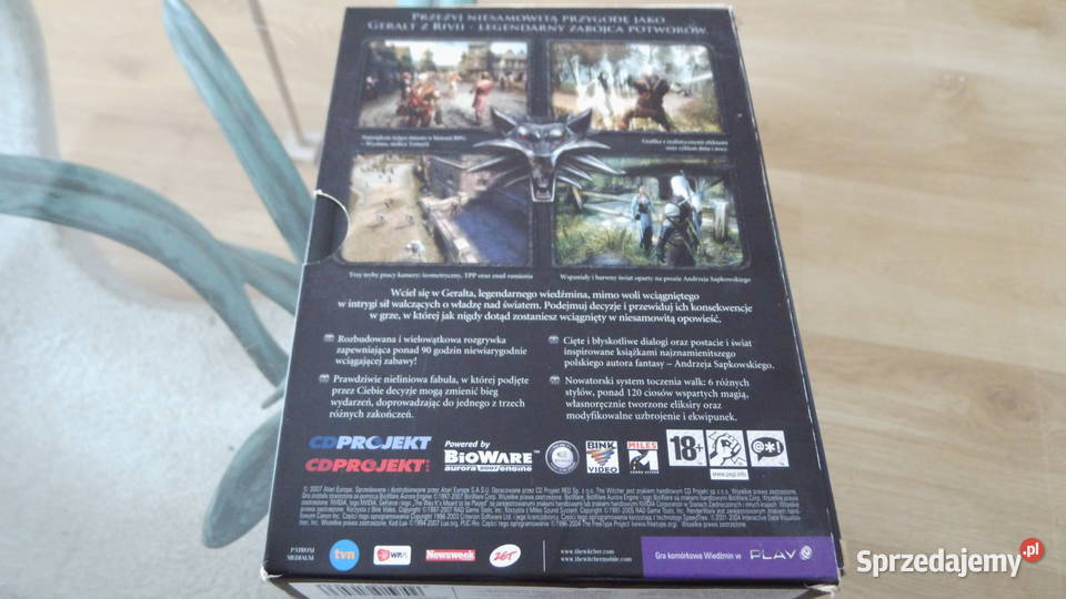 Wiedźmin Edycja kolekcjonerska Zestaw Radzewice