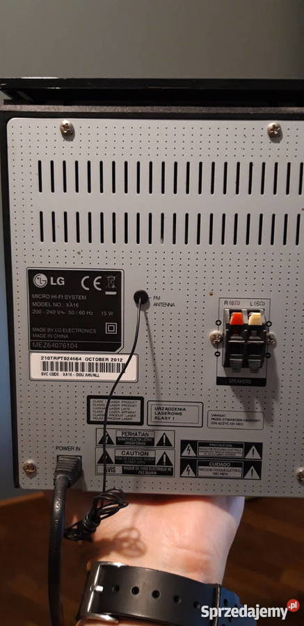 Mini wieża LG Glinno