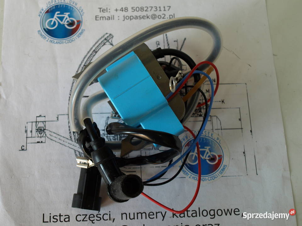 Cewka zapłonowa ręczny start Spartamet Saxonette Części i akcesoria