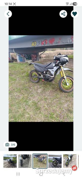 SuperMoto Sachs 125ccm 26916km Warszawa