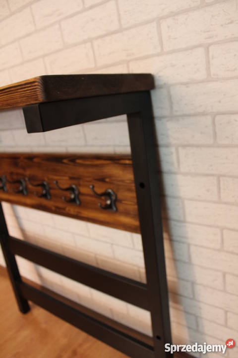 Loft komplet do przedpokoju ławka i wieszak Toruń sprzedam