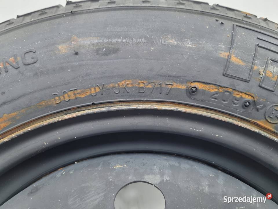 KOŁO DOJAZDOWE Fiat 500 Panda 13580 B14 R14 4x98 Chełm
