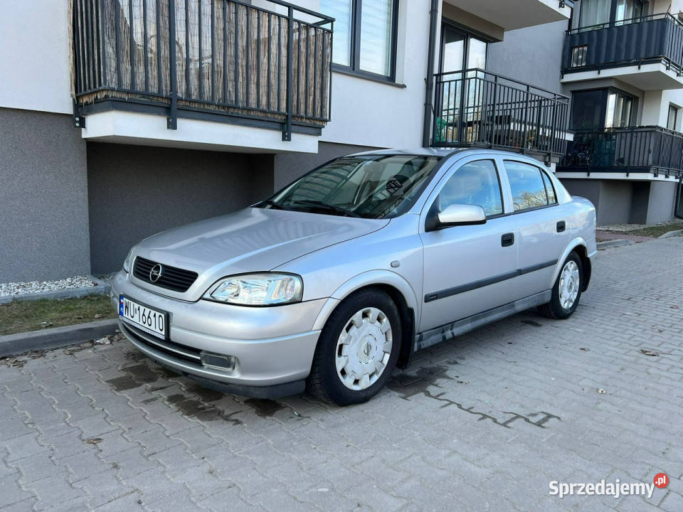 Opel Astra 16 Benzyna 2001r 1 Właściciel Z benzyna Warszawa