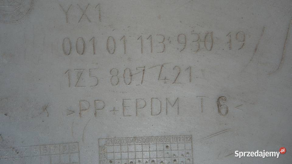 SKODA OCTAVIA 2 II 0408 SEDAN ZDERZAK TYŁ TYLNY śląskie Ruda Śląska sprzedam