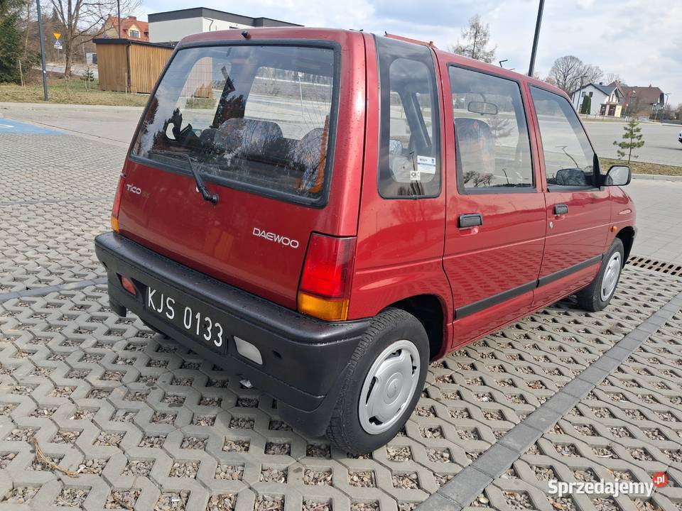 Daewoo Tico 1997r 1 właściciel czarne tablice świętokrzyskie Starachowice sprzedam