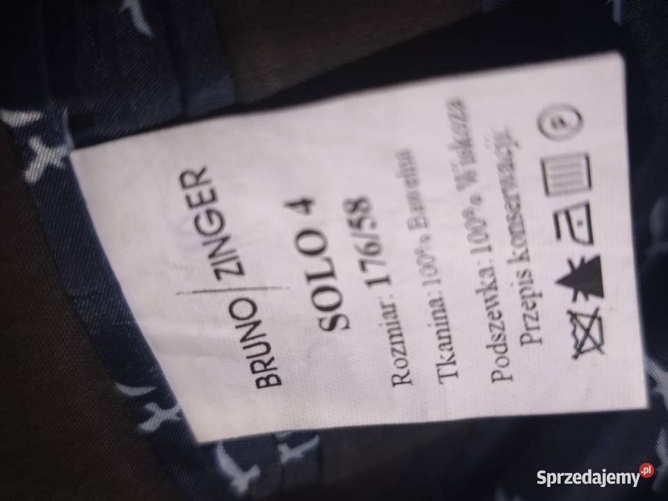 Marynarka Slim Bruno Zinger 17558 Rozmiar XL Tychy