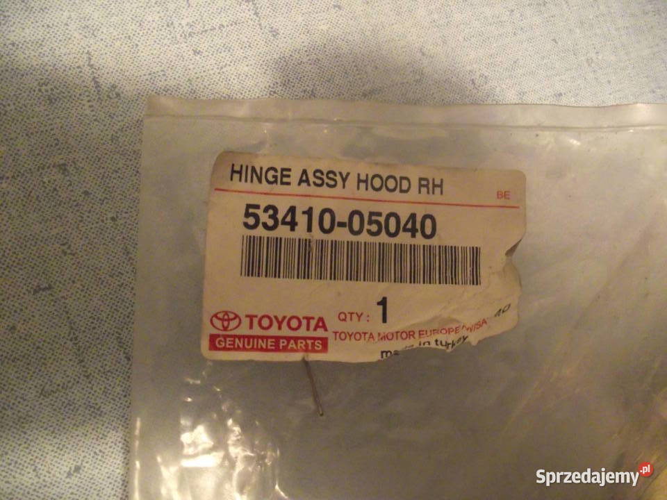 Toyota Avensis T27 Zawias maski 5341005040 Wrocław