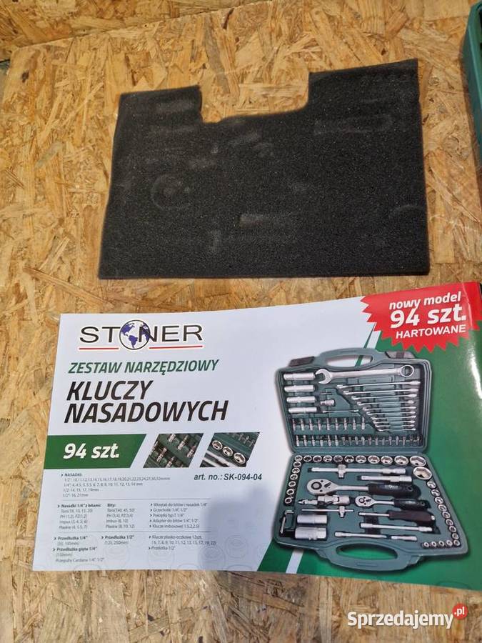 ZESTAW NARZĘDZIOWY KLUCZY NASADOWYCH NASADEK Głogowa