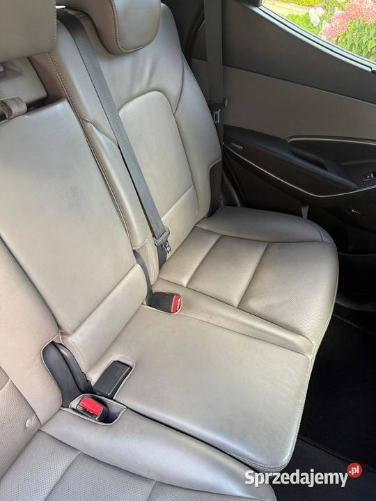 Hyundai Santa Fe III 22 2017 blue Premium 4x4 Santa Fe wielkopolskie Konin