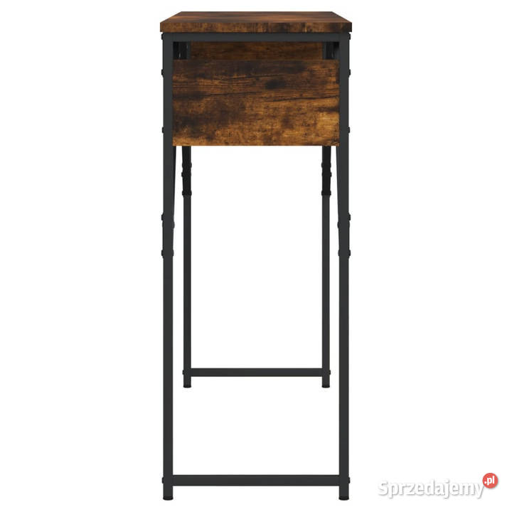 Stolik konsolowy przydymiony dąb 105x30x75