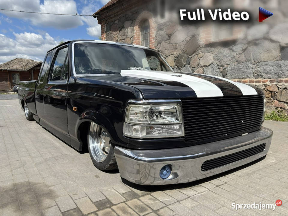 Ford F150 Lowrider 1994 Black Edition skóra air-ride show car na ...
