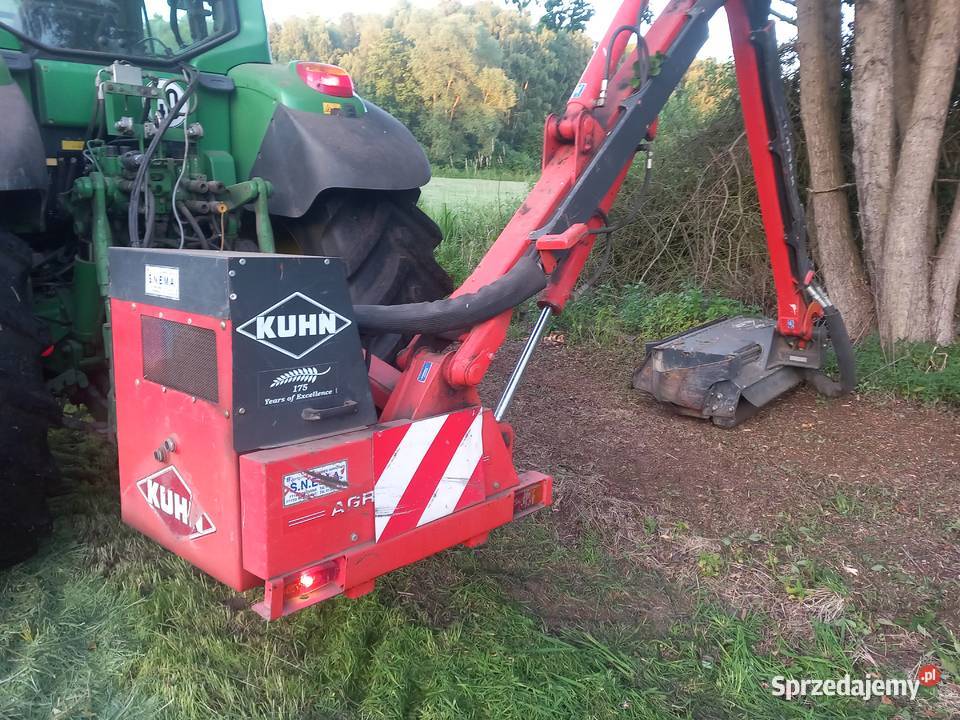 Kuhn mulczer kosiarka bijakowa na wysięgniku nieuszkodzony Bijakowe Kosiarki mazowieckie