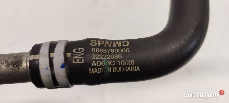 VOLVO XC40 RURA PRZEWODY WODY 32222086