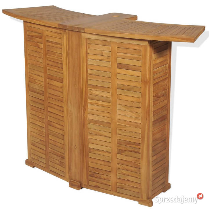 Składany stolik barowy 155x53x105 lite drewno Warszawa