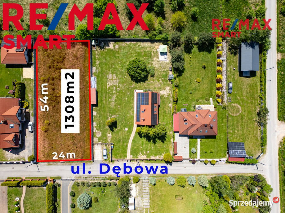 Działka budowlana 1302 m media szkoły natura Wola Kopcowa