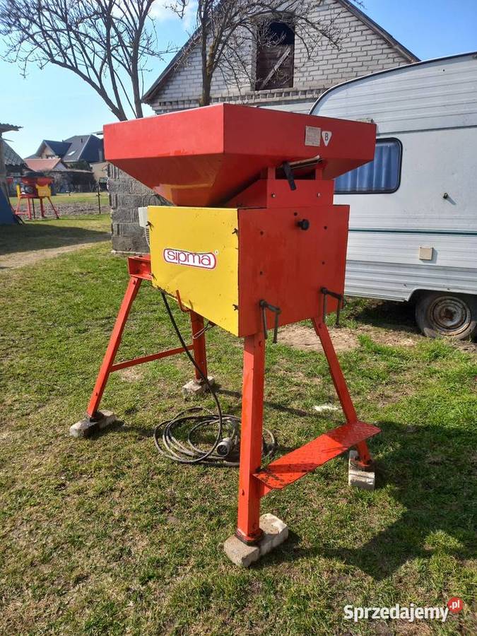 Gniotownik zgniatacz SIPMA H7523 walce nieuszkodzony Pozostałe Wola Osowińska