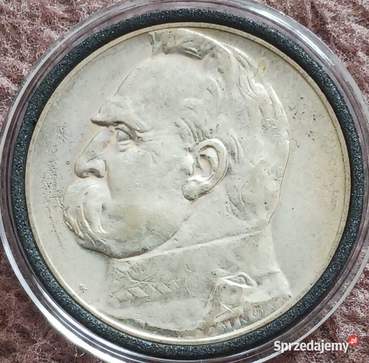 5 J Piłsudski 1934 r Orzeł urzędowy piękny Konin