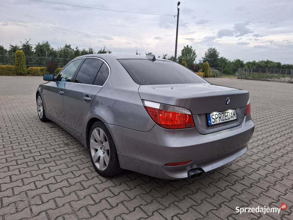 BMW SERII 5 25 LPG Automat niski przebieg bez czujnik parkowania