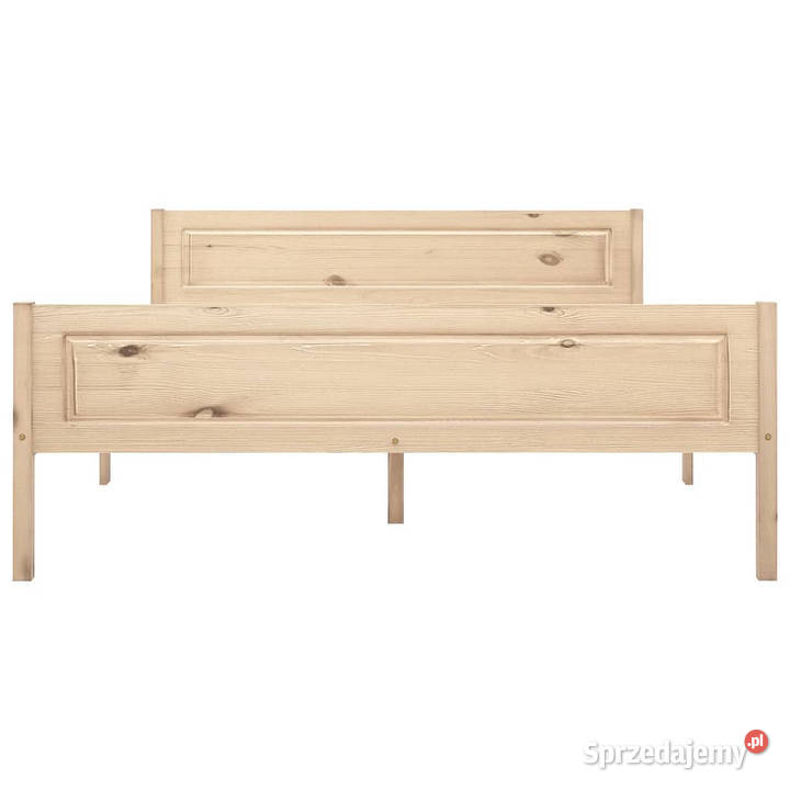 Rama łóżka z litego drewna sosnowego 120 x 200 Łóżka Warszawa
