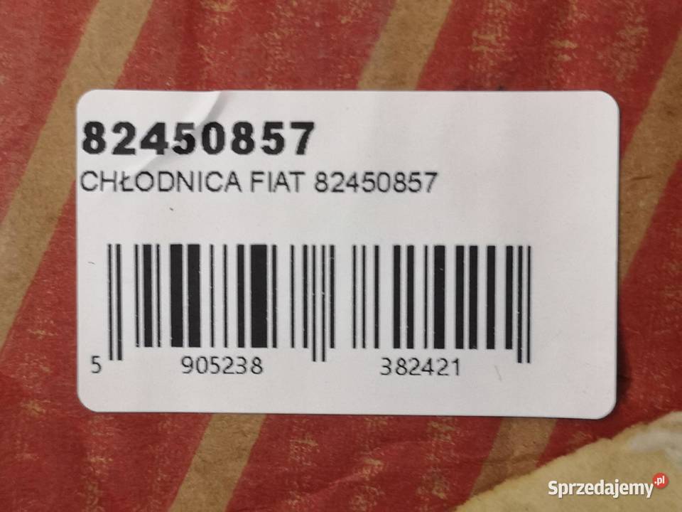CHŁODNICA KLIMATYZACJI FIAT CROMA 19901996 NOWA Układ chłodzenia