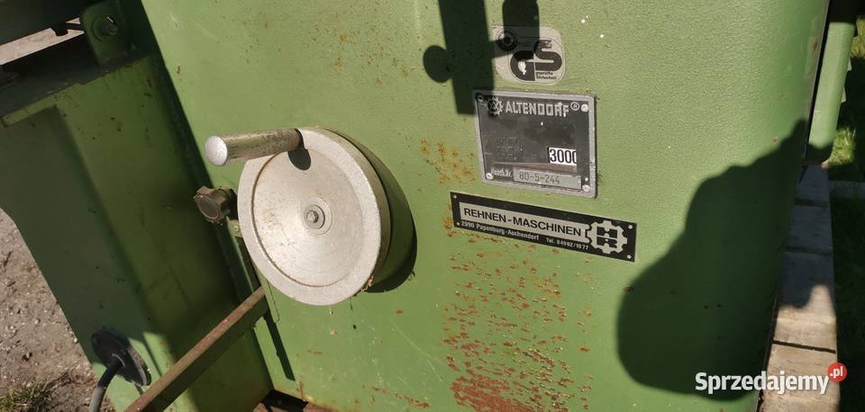 Piła formatowa fprmatówka ALTENDORF F90 lubelskie Chełm