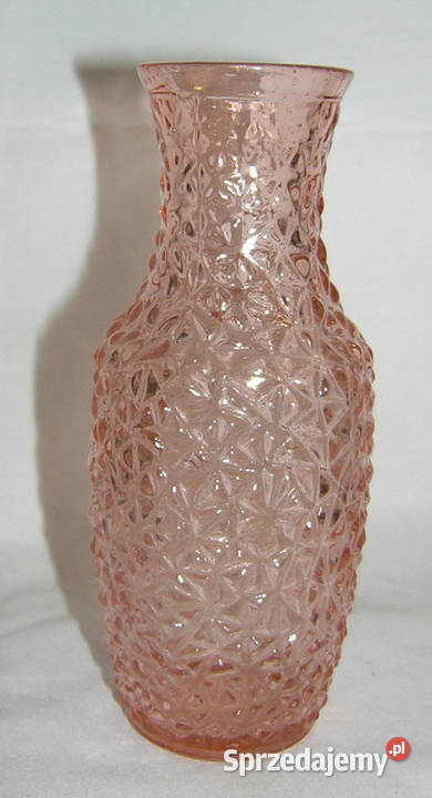 wazonik vintage lodowy grys PinkAld Porcelana i szkło Bartków