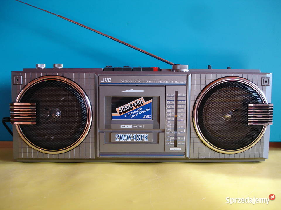 Radiomagnetofon JVC RC660LS