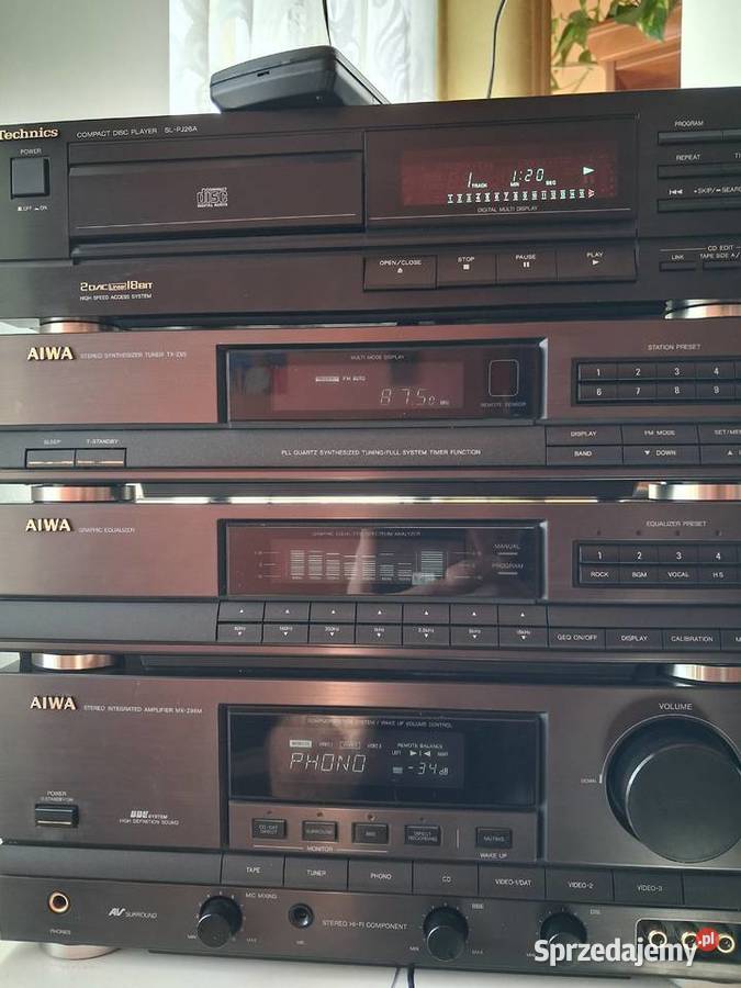 Kompletna midi wieza Pionner klasa lat 90 tych z